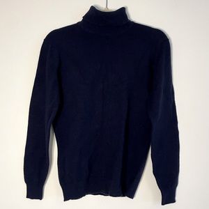 Ladies 100% Cashmere turtle neck